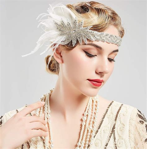 flapper costume headpiece